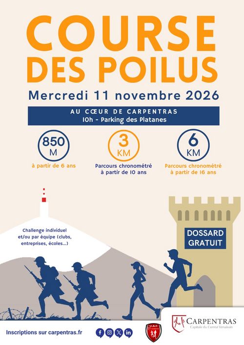 Les Centurions à la Course des Poilus